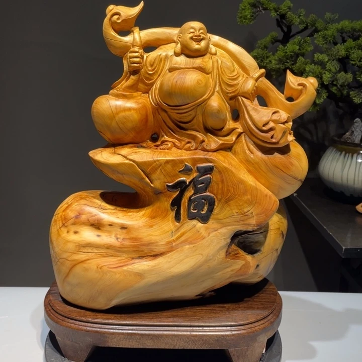 柏木（崖柏）崖柏雕刻工艺摆件