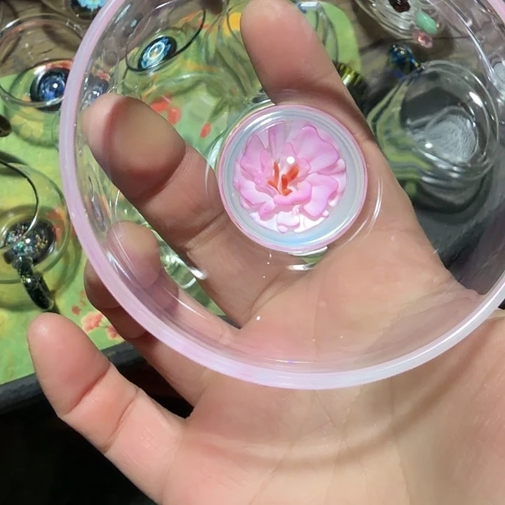 手工艺品玻璃玻璃茶色唐韵郎杯