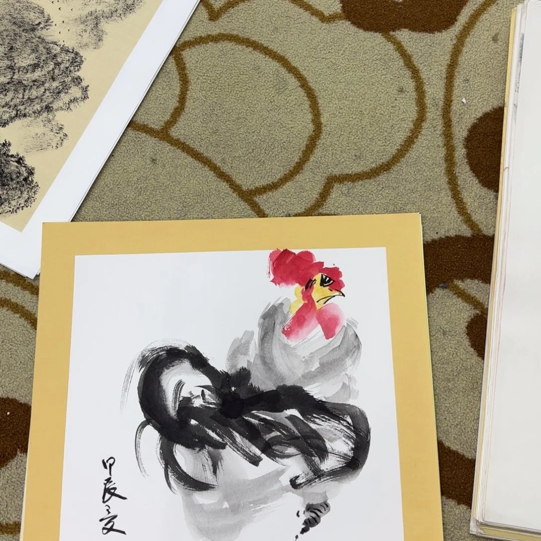 国画陈广保斗方李欣主播