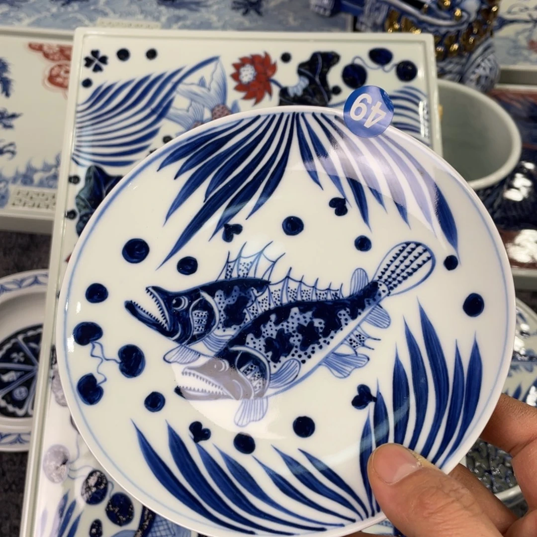 景德镇陶瓷手工手绘