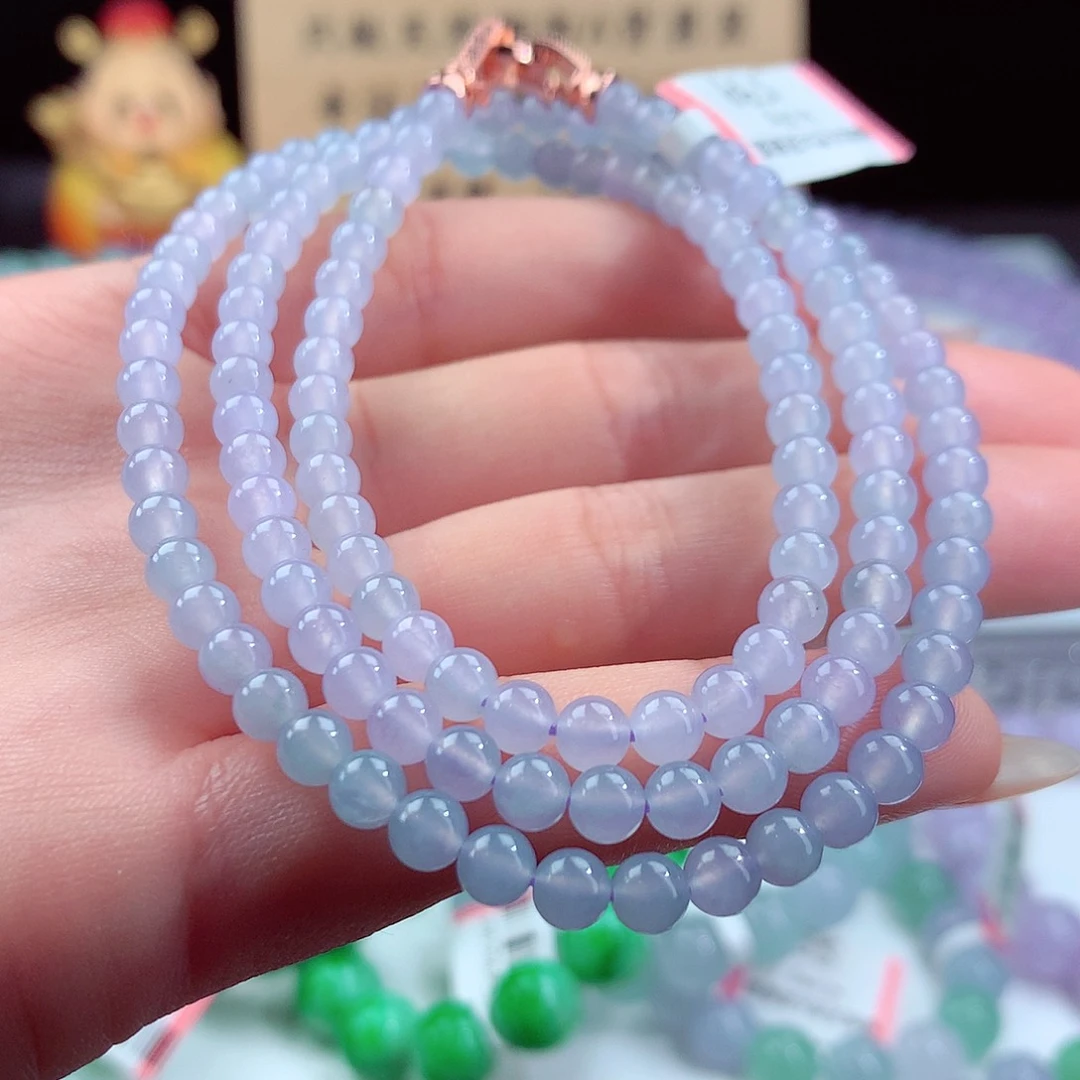 翡翠手链未镶嵌卡4.7