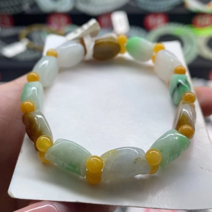 未镶嵌手链翡翠卡10加