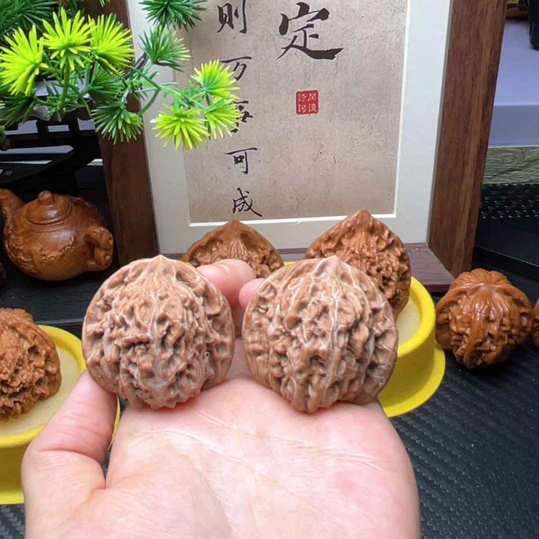 吊坠文玩核桃40野楼