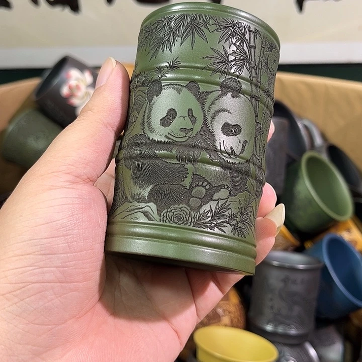 茶杯紫砂全手工紫砂主人杯