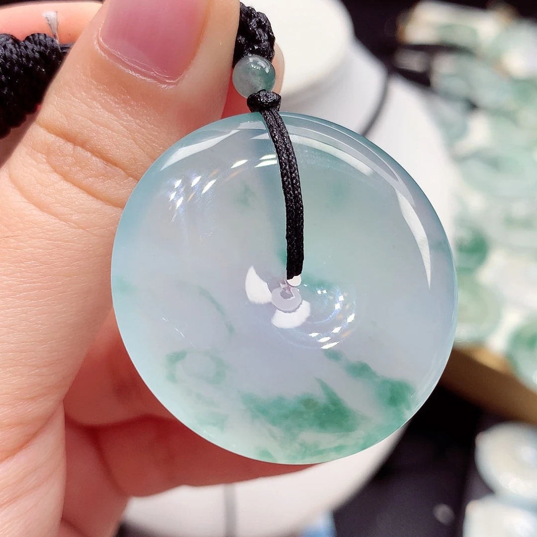 颈饰未镶嵌翡翠翡翠121，35.3/6.2