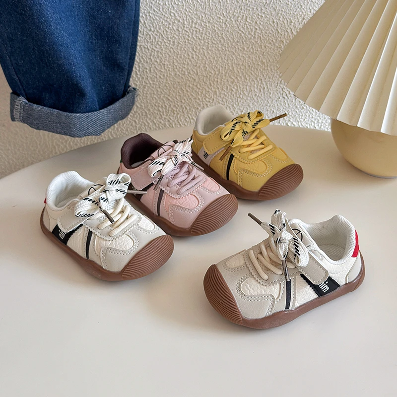 ABC 春秋男宝宝女鞋子0一1-3岁男童女宝软底防滑女童婴幼儿学步鞋