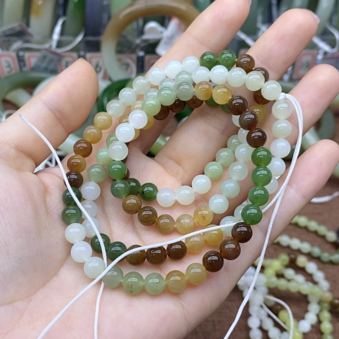 和田玉未镶嵌挂件卡6