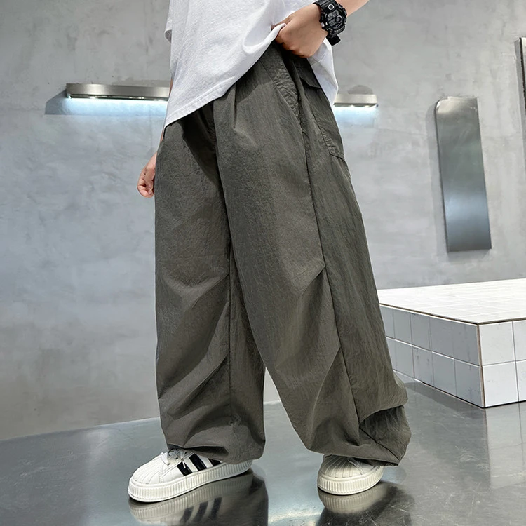 男童夏季裤子速干裤2025新款儿童装夏款防蚊裤中大童裤子潮酷75