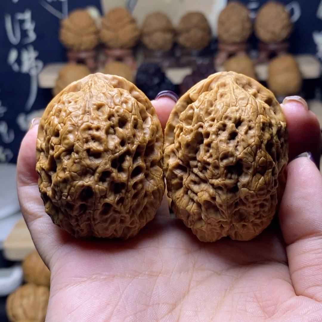 把件文玩核桃Z虎头蟾43…………