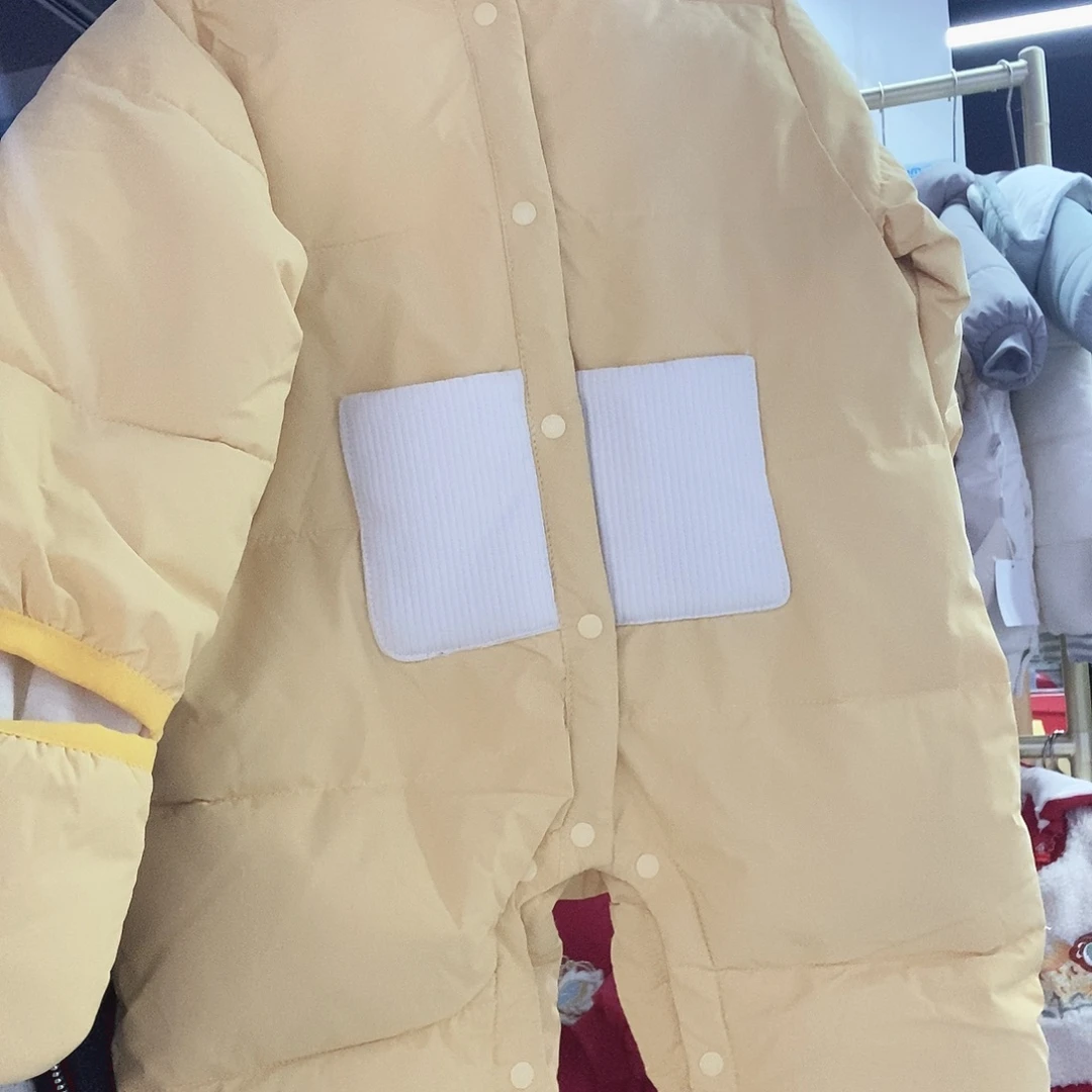 包脚带手套黄色90码段