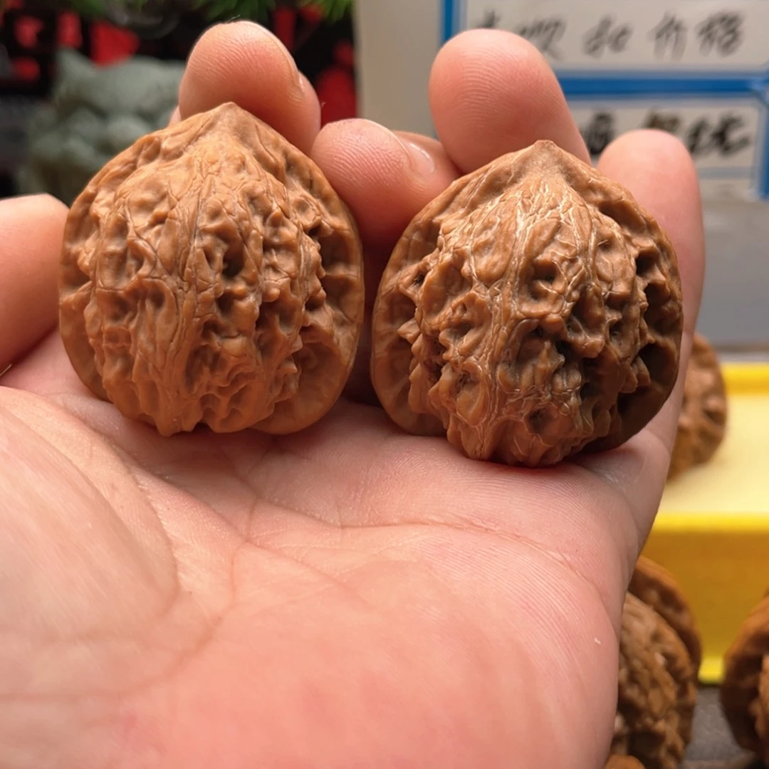 文玩核桃吊坠36平谷寿桃