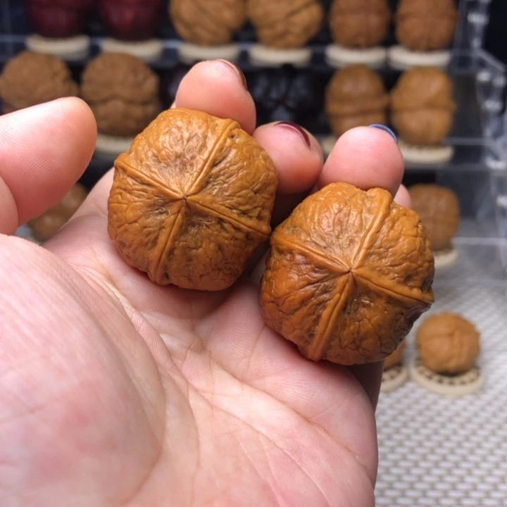 把件文玩核桃45玲珑骰子35