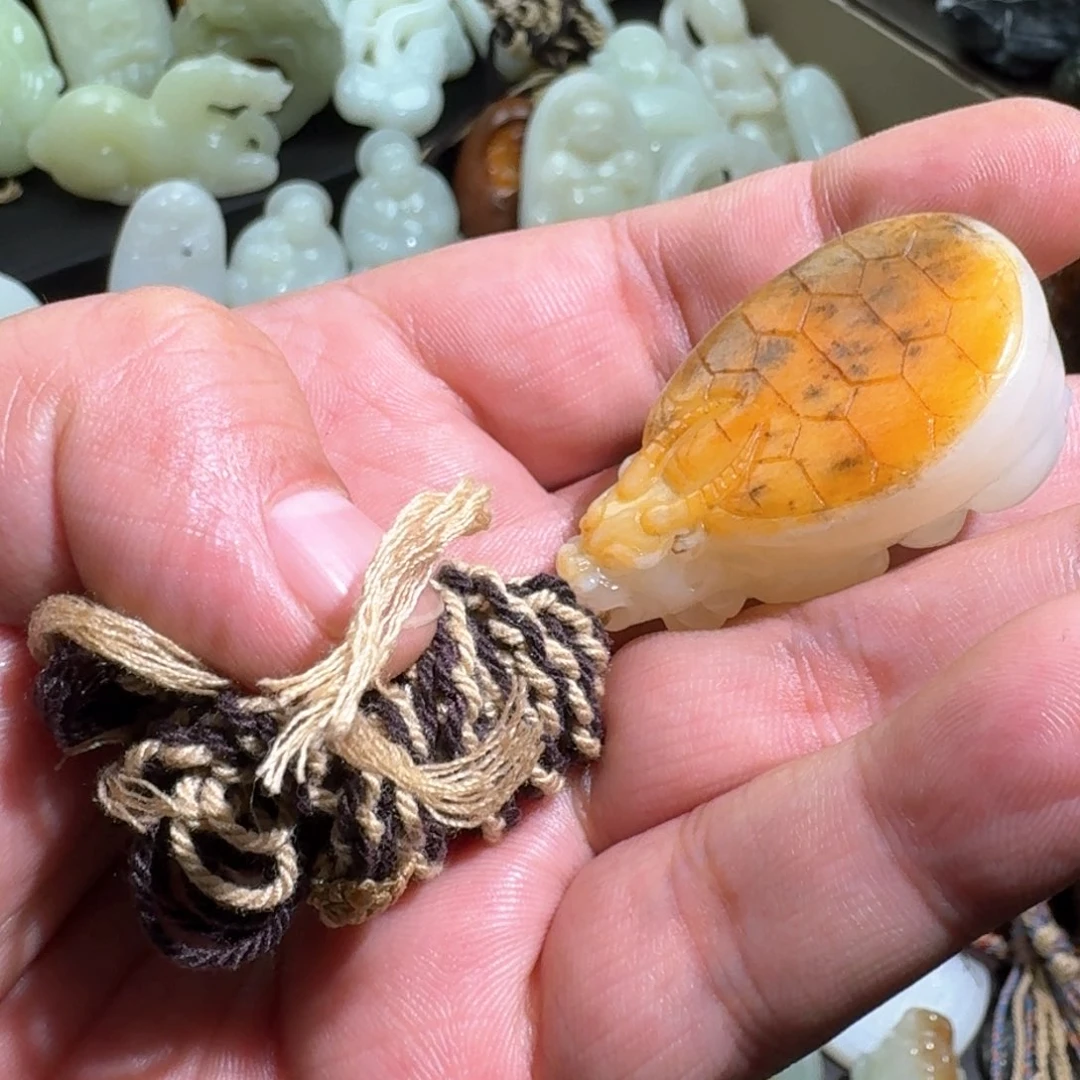 和田玉颈饰未镶嵌奘