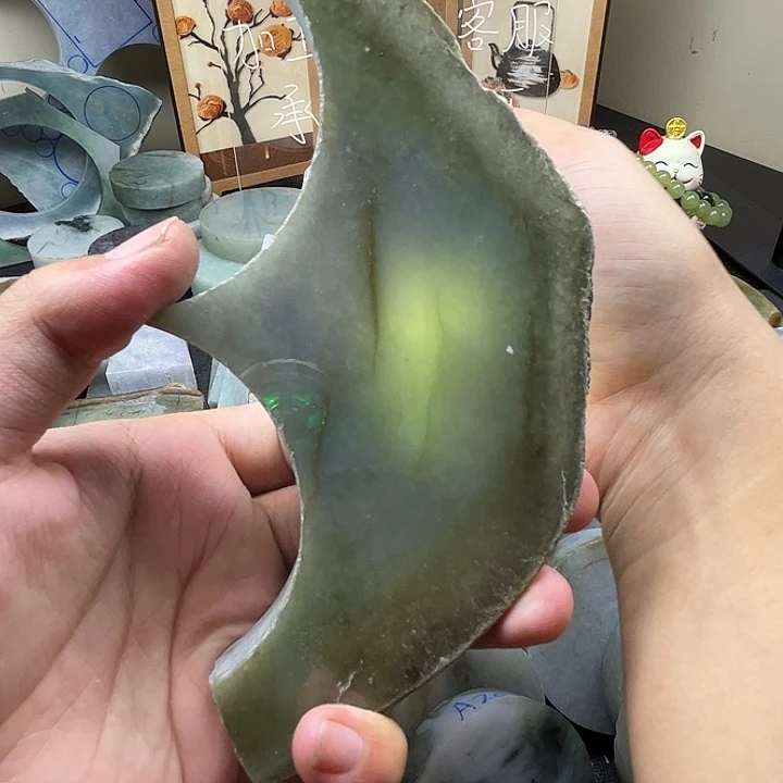 翡翠裸石缅甸翡翠