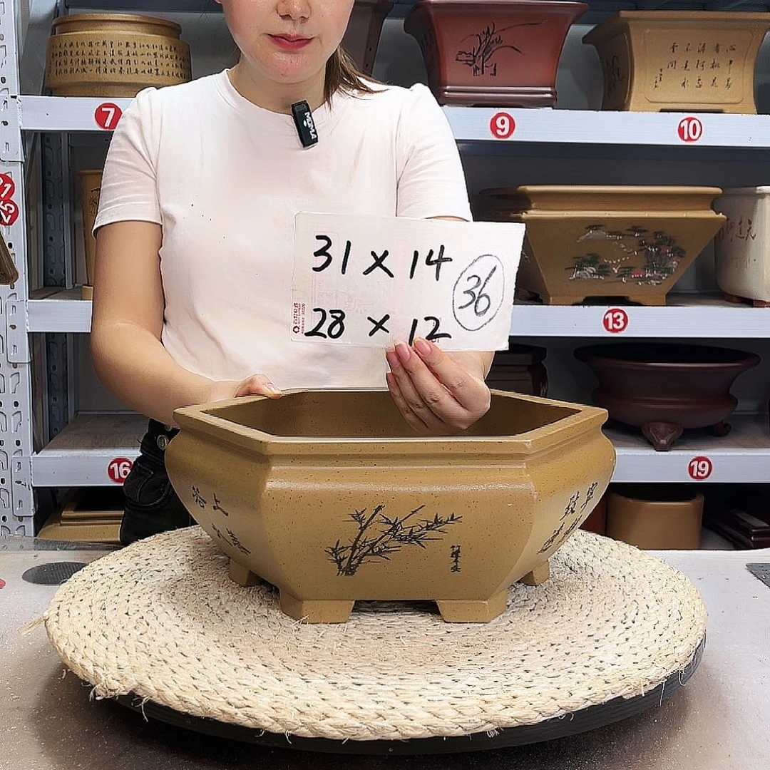 紫砂花盆紫砂花盆