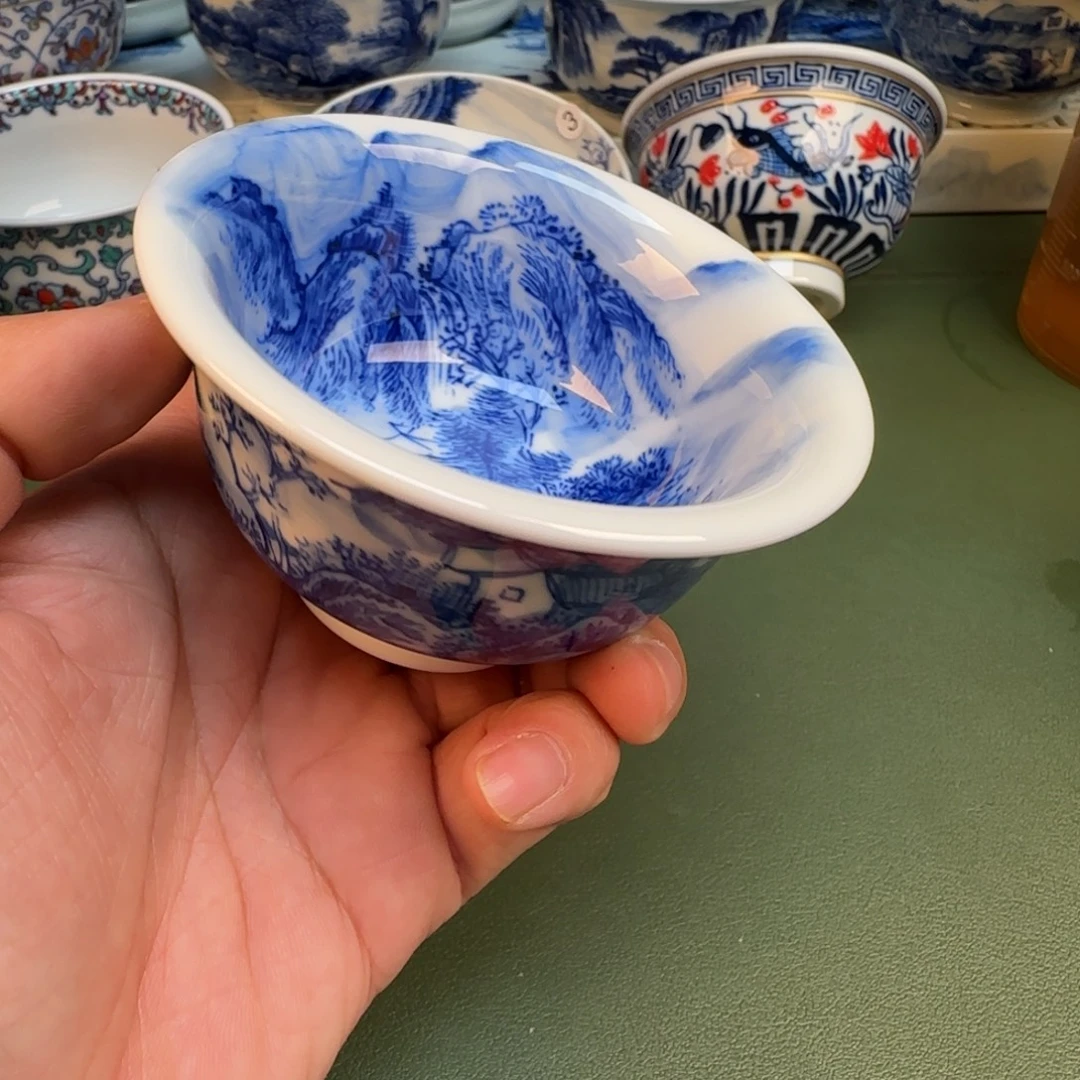 纯手工纯手绘茶具石头62