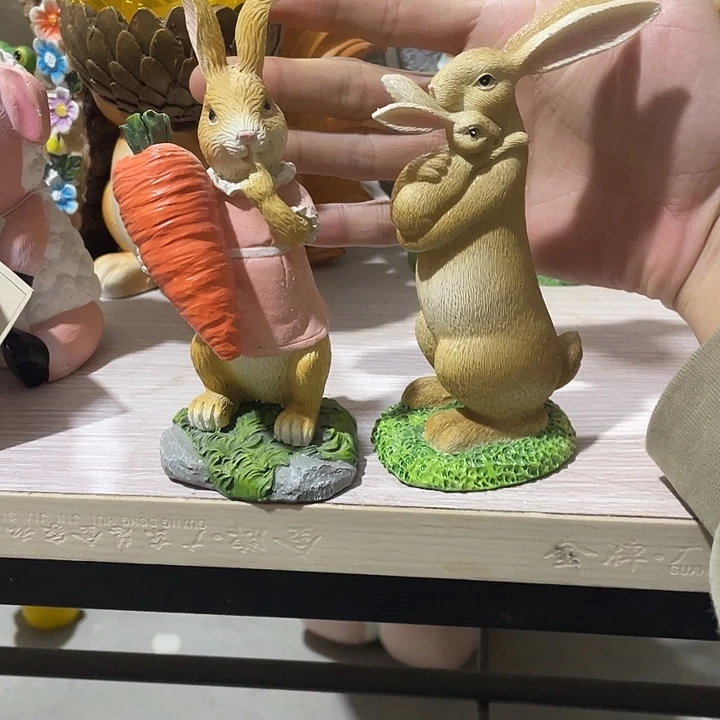 瓷片彼得兔一对一对
