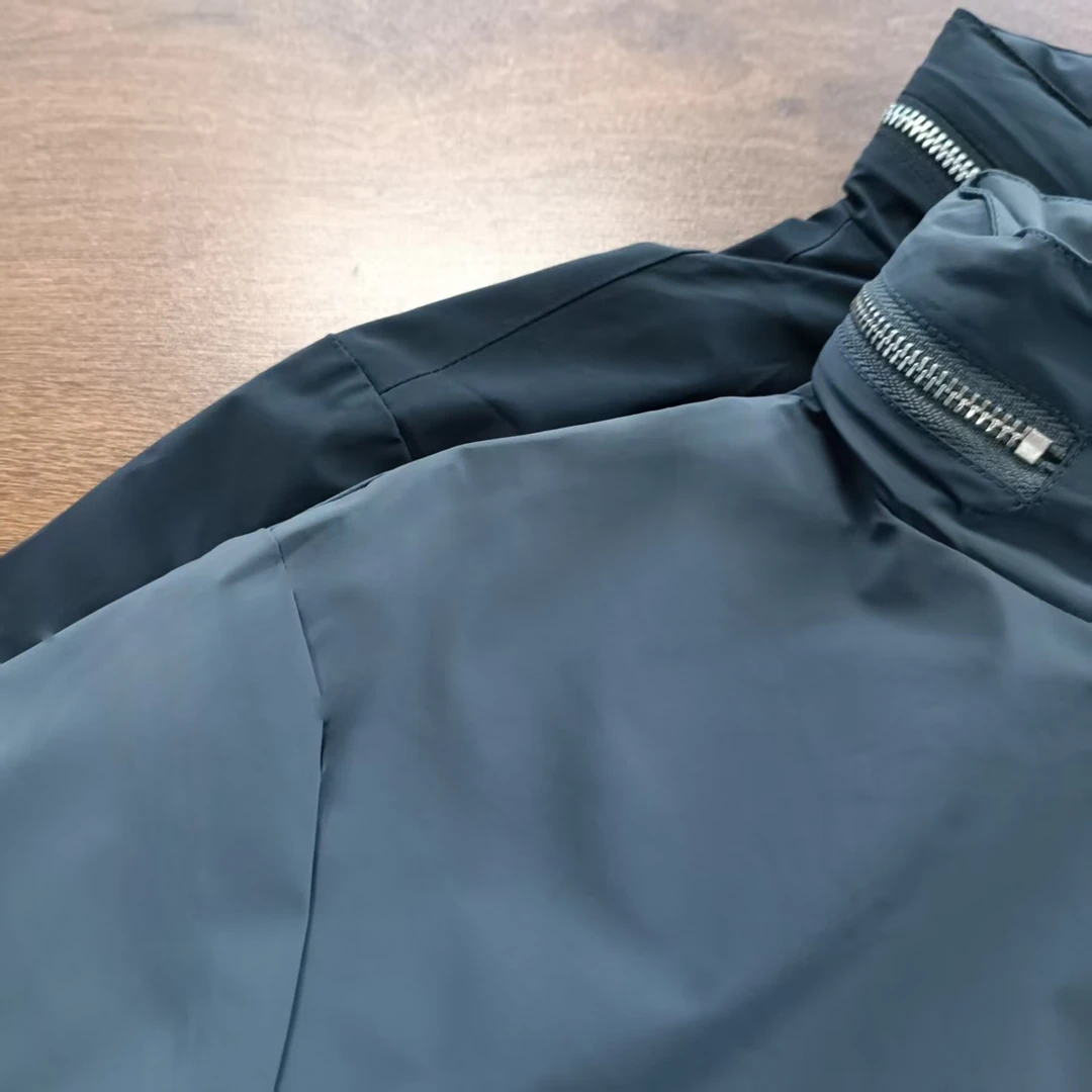 P春秋款薄 夹克外套立领可收纳连帽（卡码拍小/肚子往大拍）