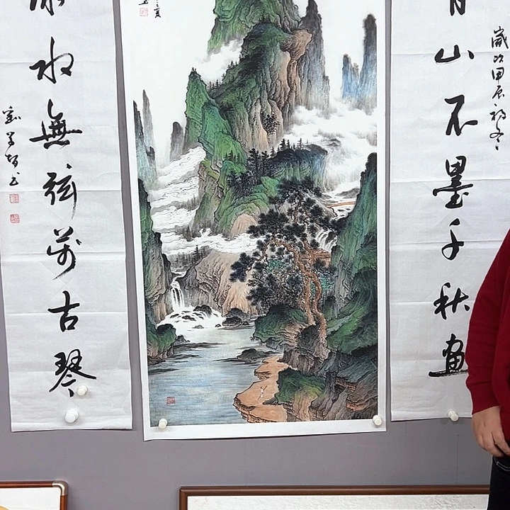 国画观**涛中美老师手绘国画作品