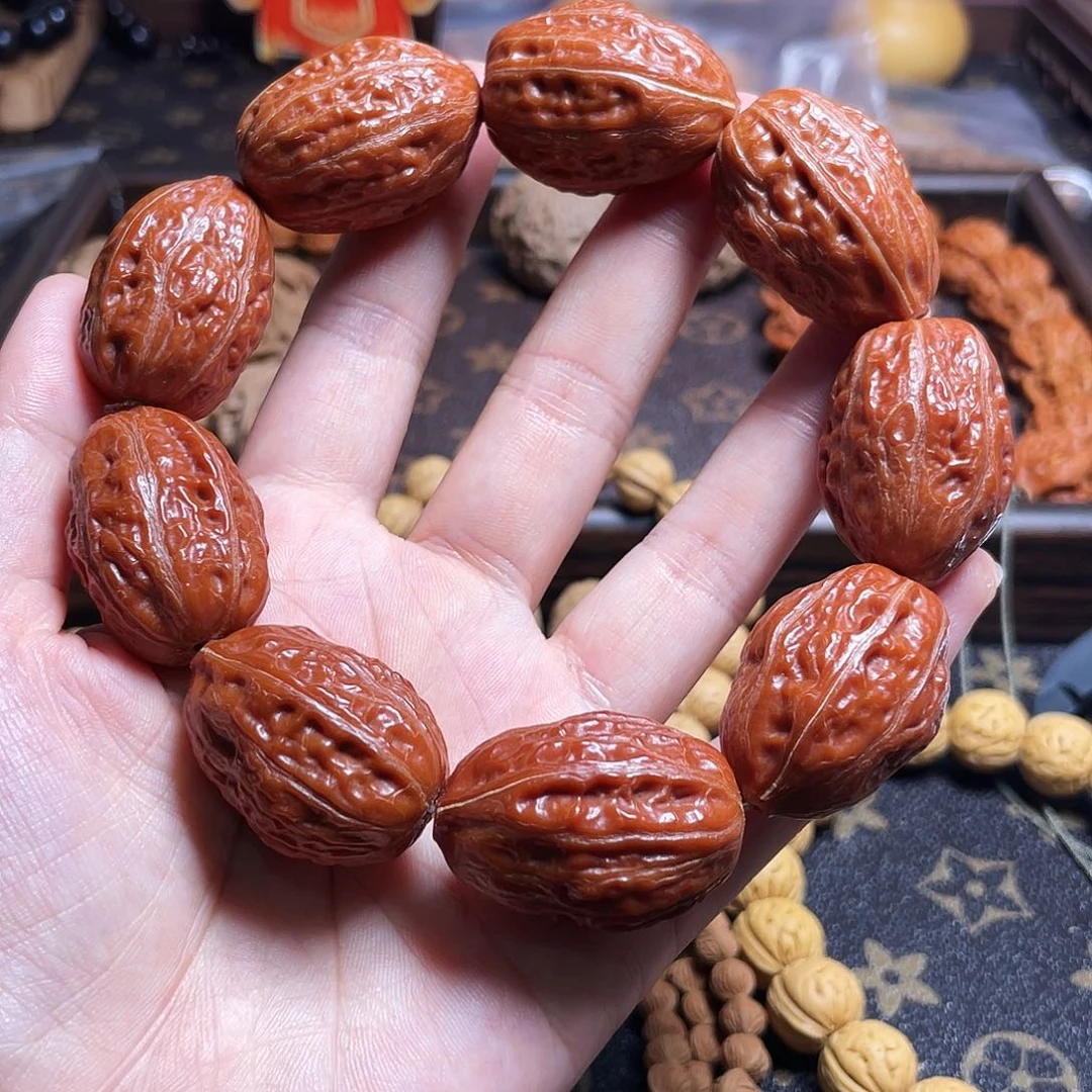 核桃红丝大早一手持