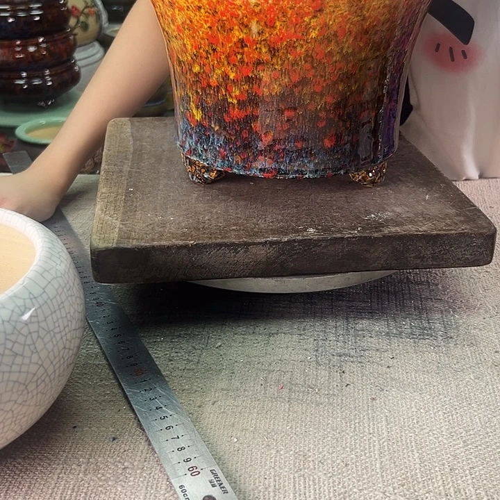 泳坤堂石湾盆陶瓷