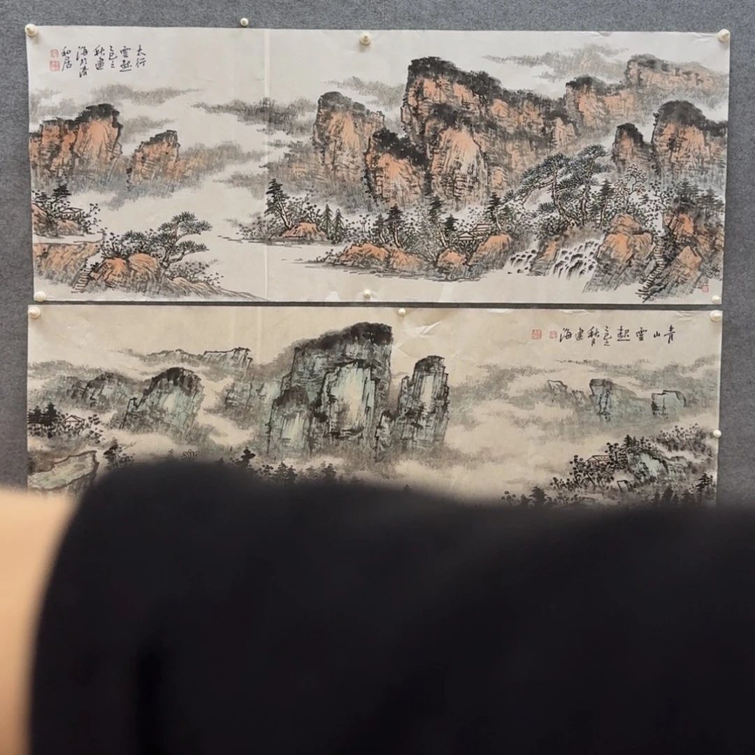 国画小六尺作品哈哈哈哈哈