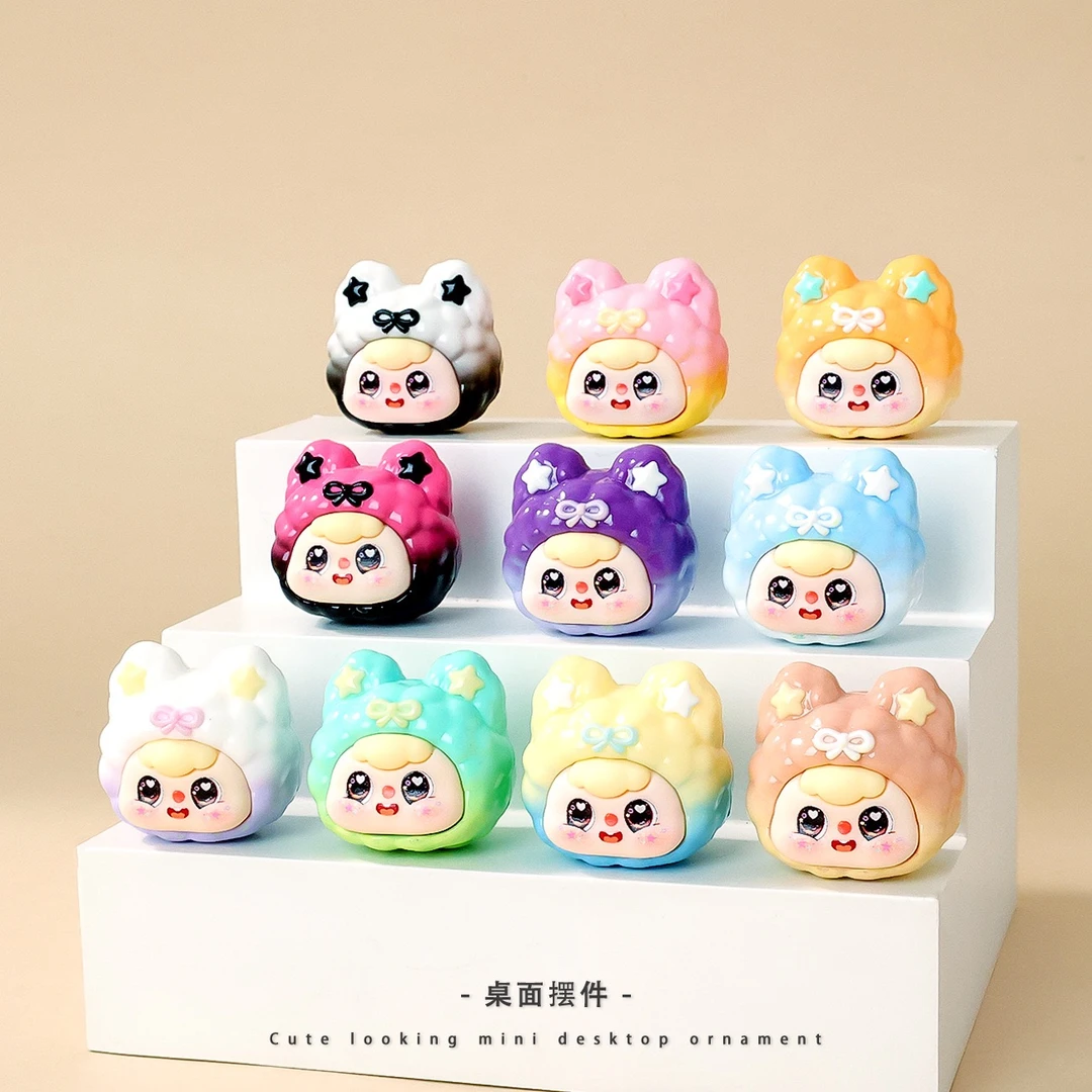《灯牌＋许愿》10款油亮豆包星星耳萌粒摆件