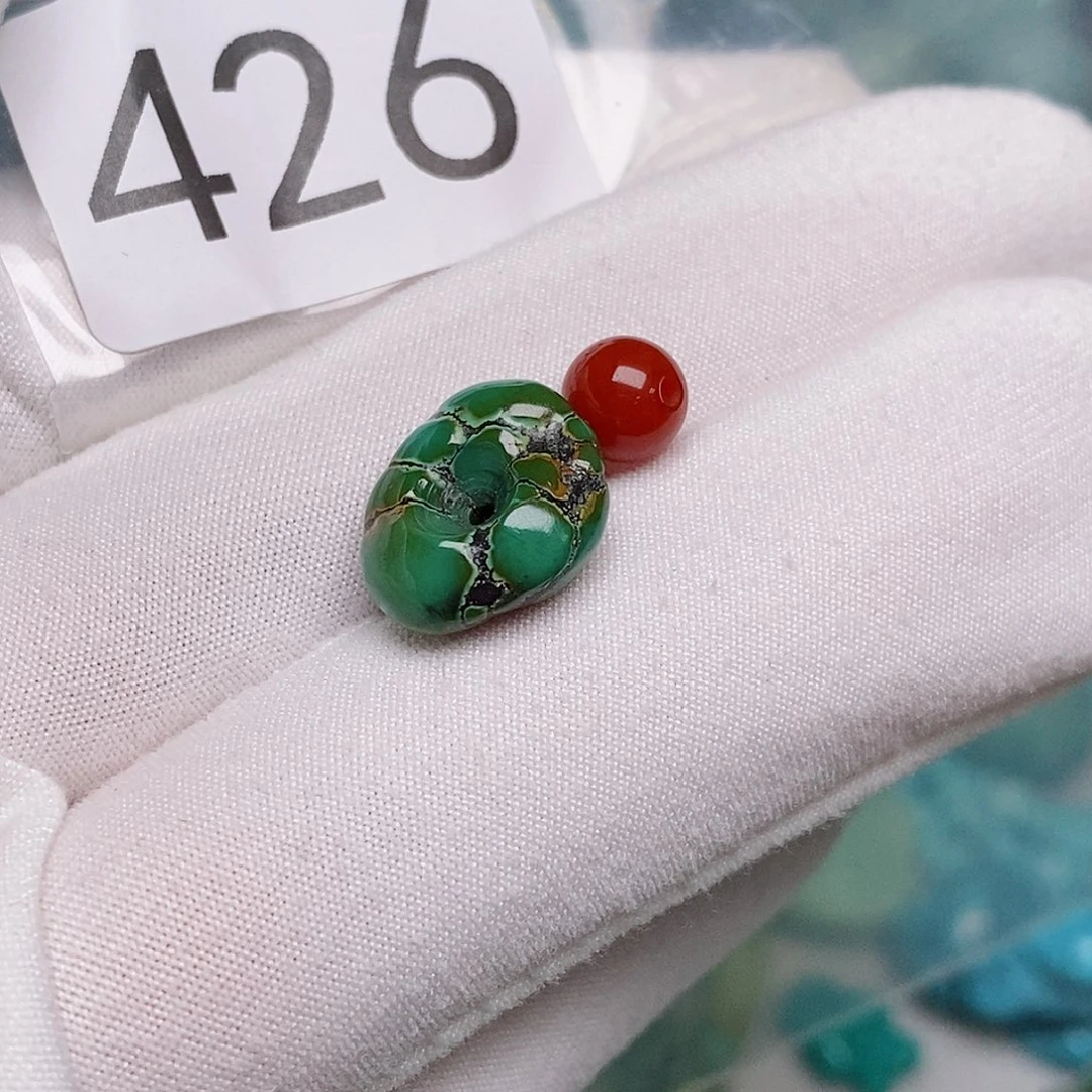 未镶嵌南红玛瑙珠宝半成品
