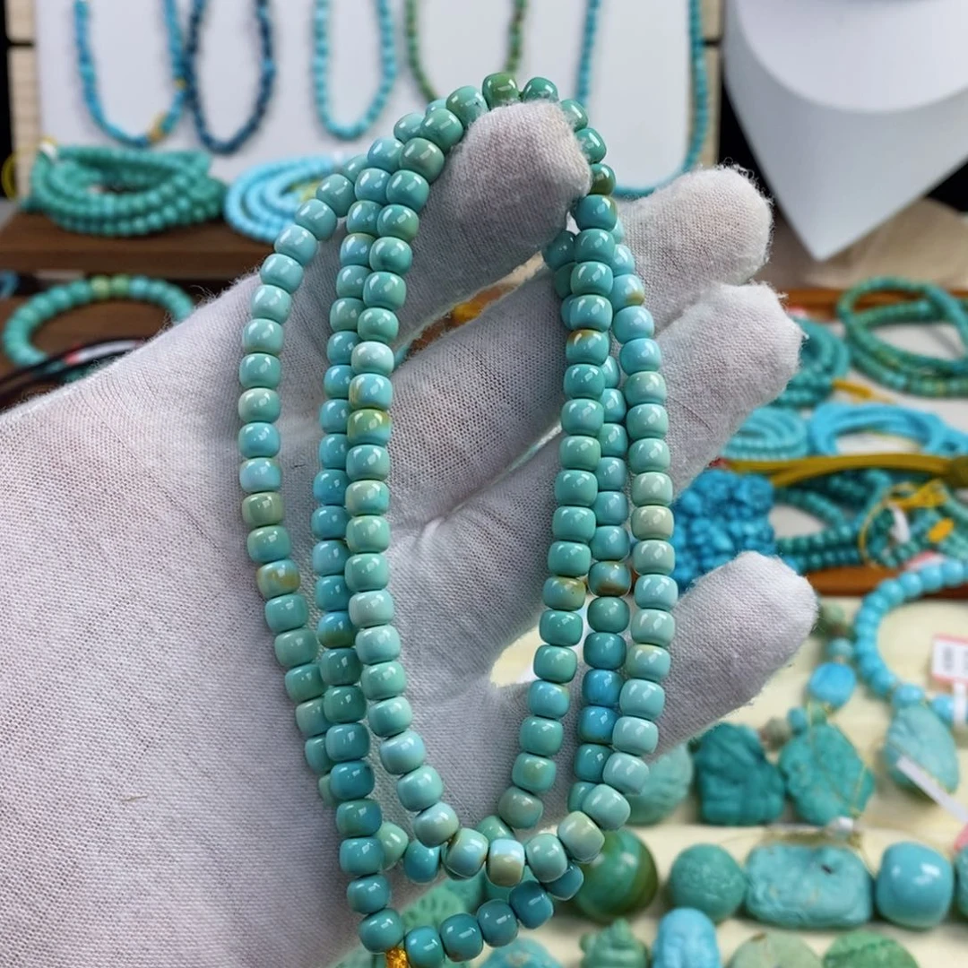 未镶嵌绿松石项链