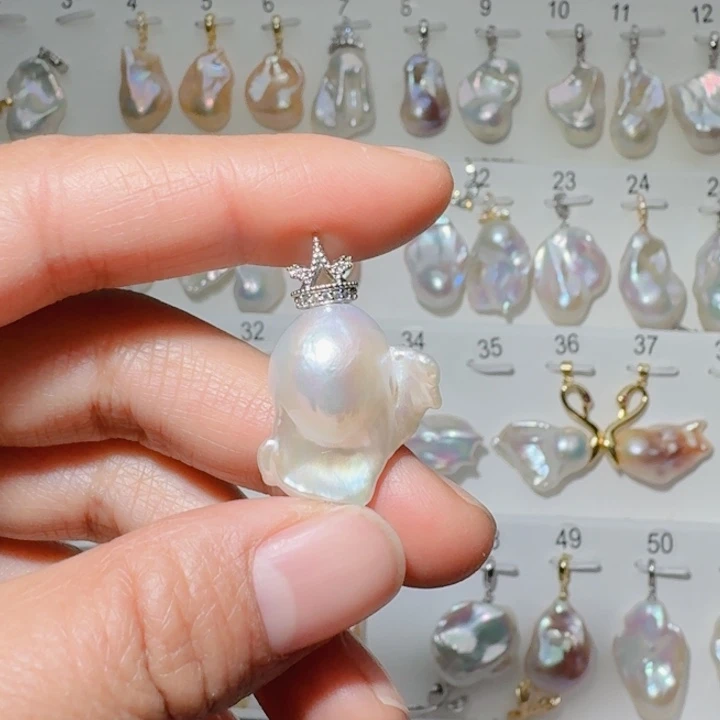 颈饰未镶嵌淡水珍珠