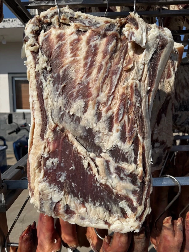 【田园徽州&易小菜】【黑猪咸肉】皖南山区散养土黑猪