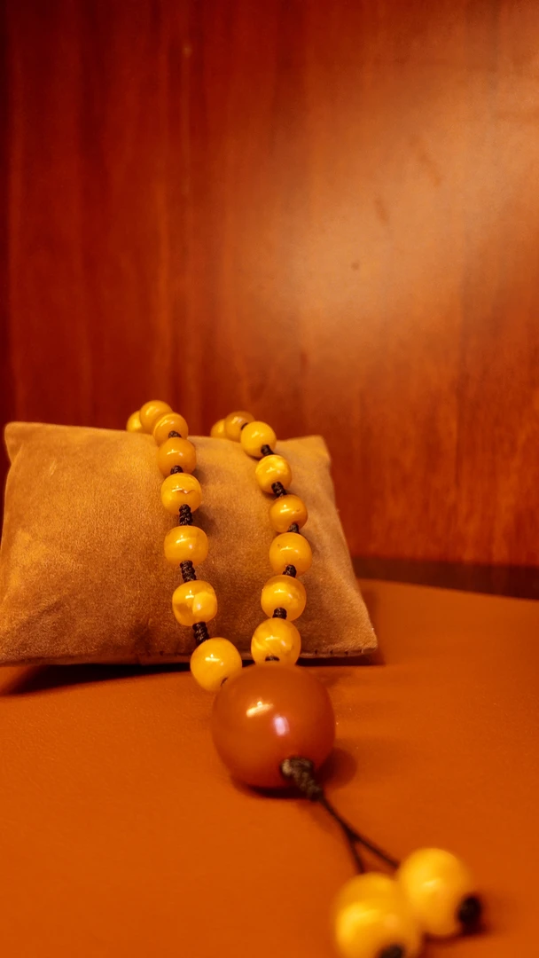 （推荐）28+1ke正宗蜜腊手工编织项链