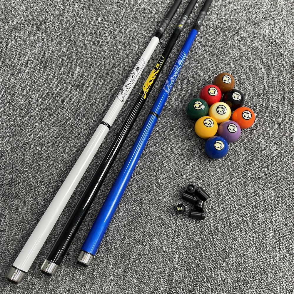 正品BK3空气跳杆三段式中式黑八美式九球冲杆黑科技美洲豹台球杆