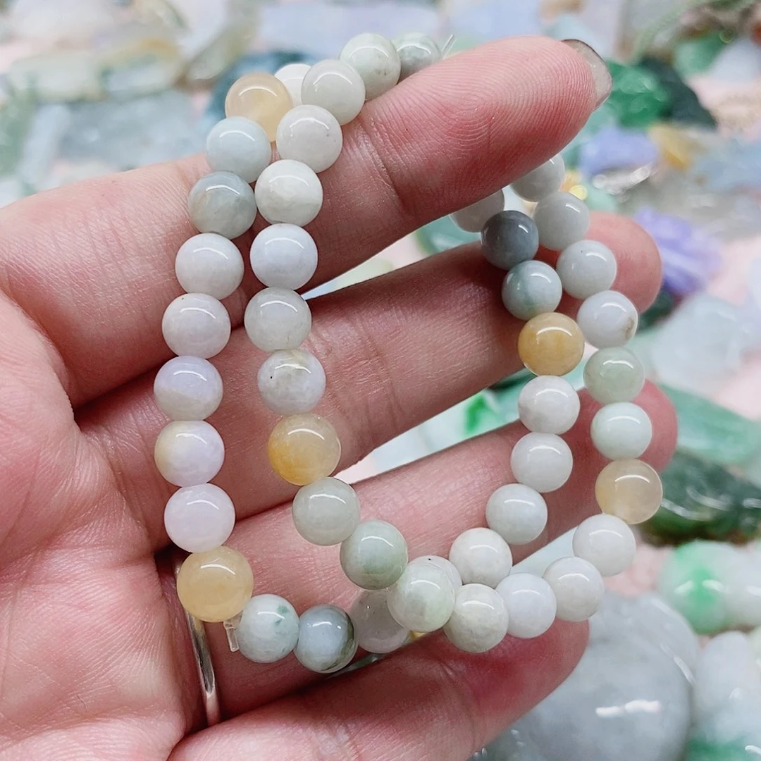 颈饰未镶嵌翡翠天然