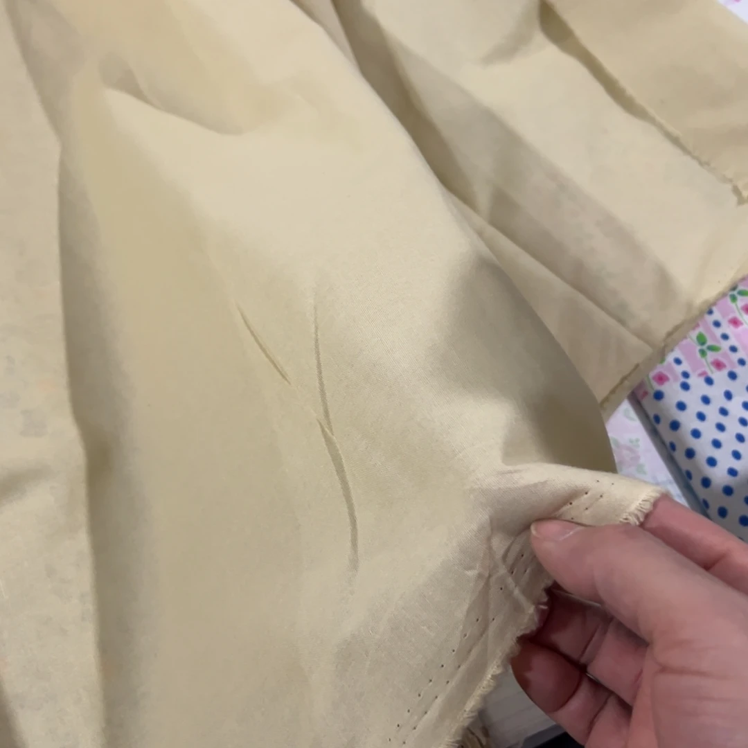 纯棉平布一米价1.1米宽地卷米色