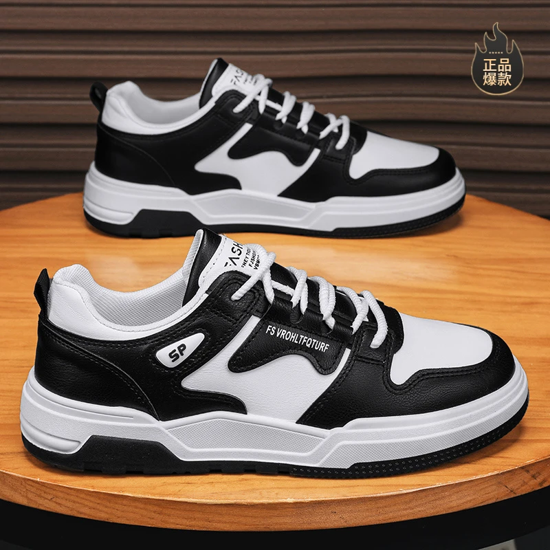 断码2025新款春季ins板鞋男防水运动鞋子休闲鞋低帮平底百搭透气