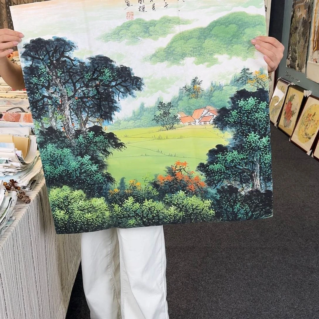 纯手绘的好看好作品