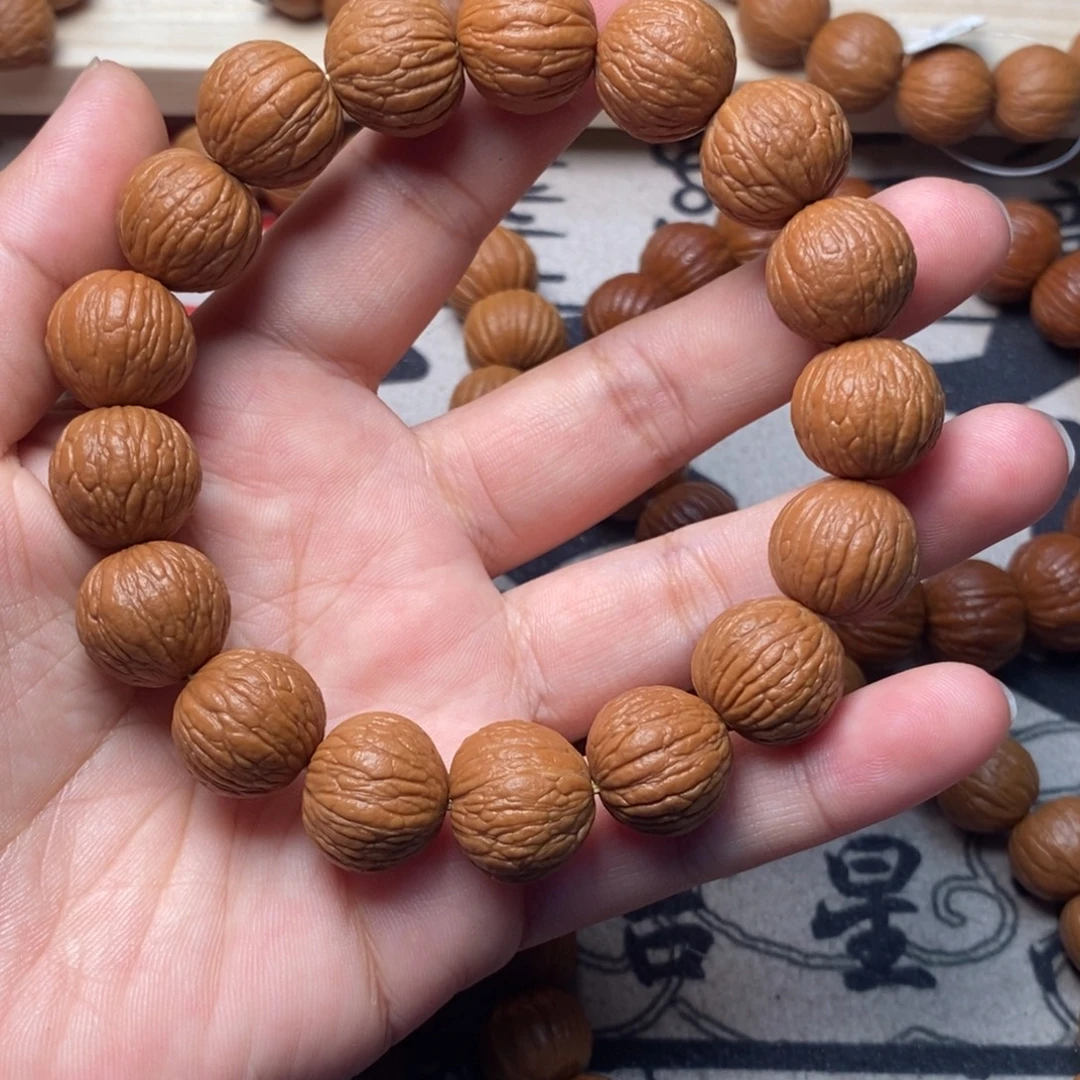 吊坠桃核凤羽打底15