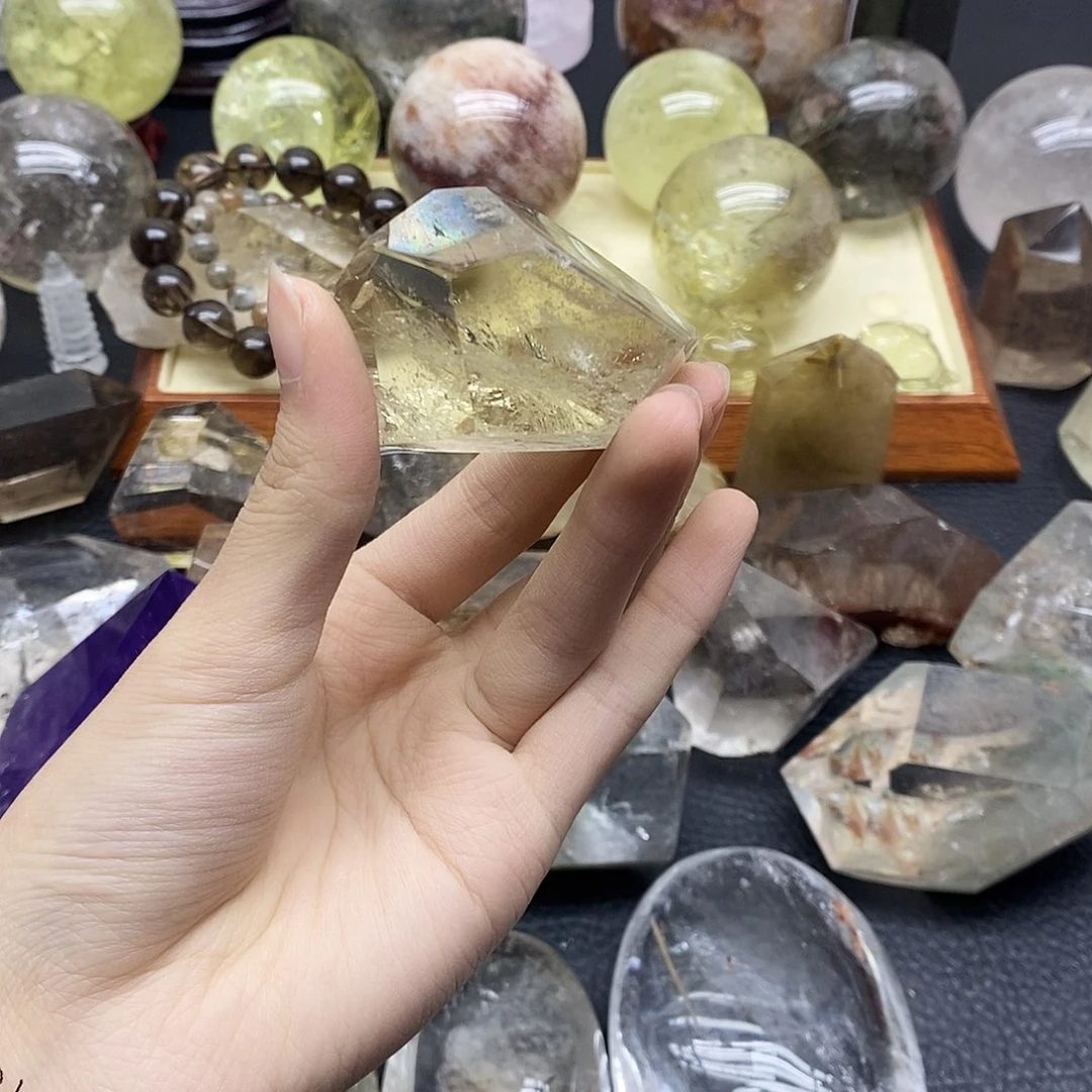 水晶珠宝半成品未镶嵌429水晶石