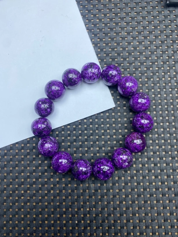 老矿紫舒卡14m手串037