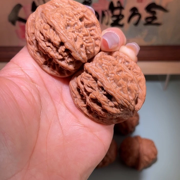 吊坠文玩核桃虎头