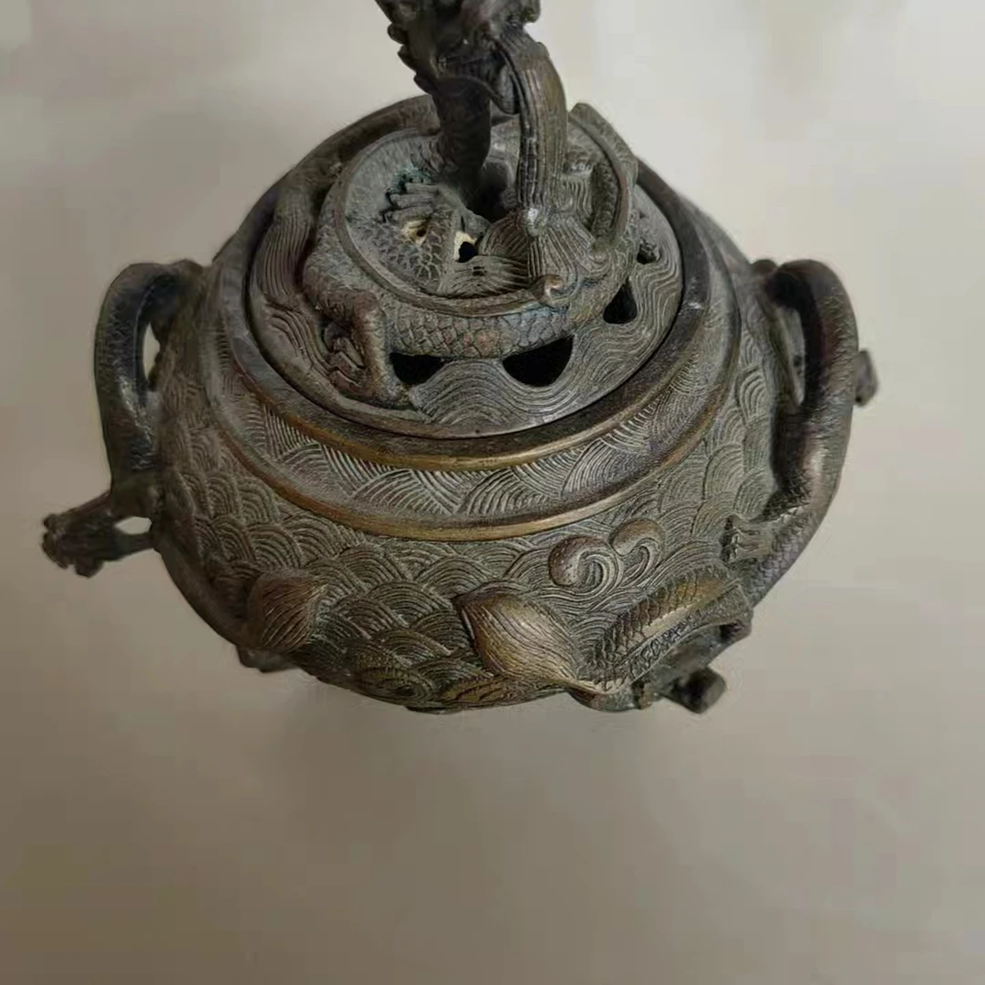 铜熏炉，品相完整