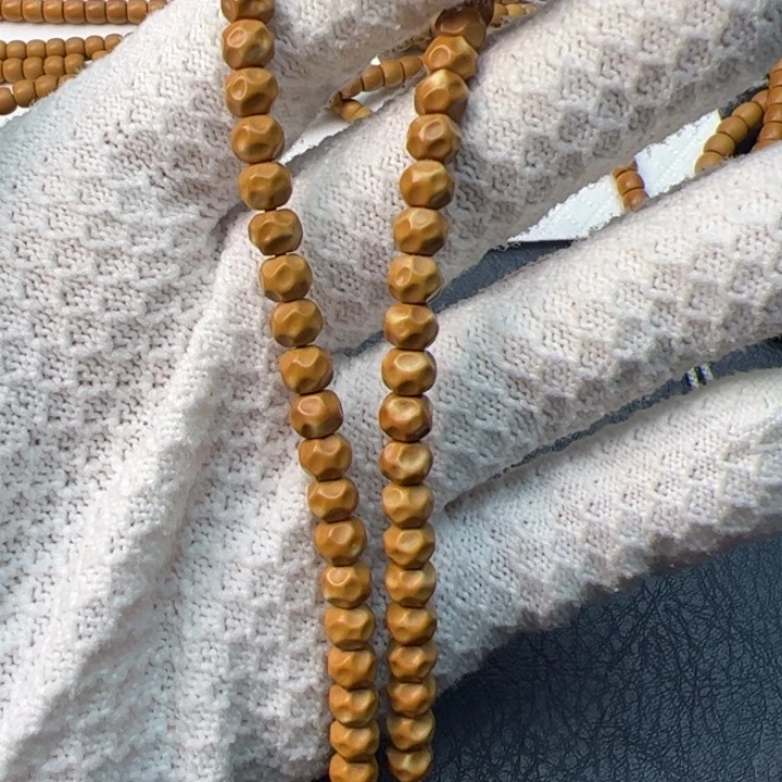 橄榄核吊坠老挝核尖手持5.9mm无相