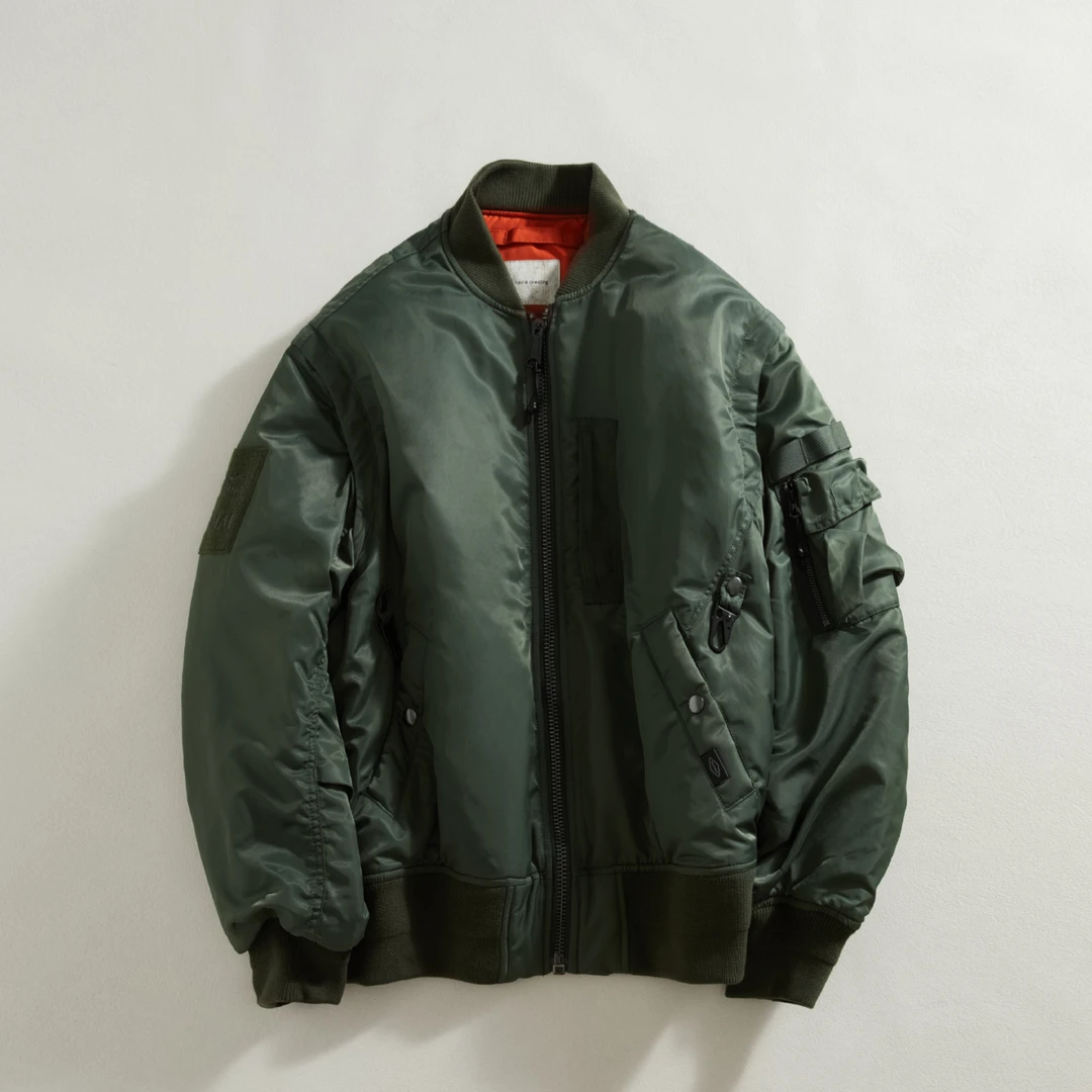 haolai creating 3M MA-1两面穿可变马甲保暖棉服外套-49606