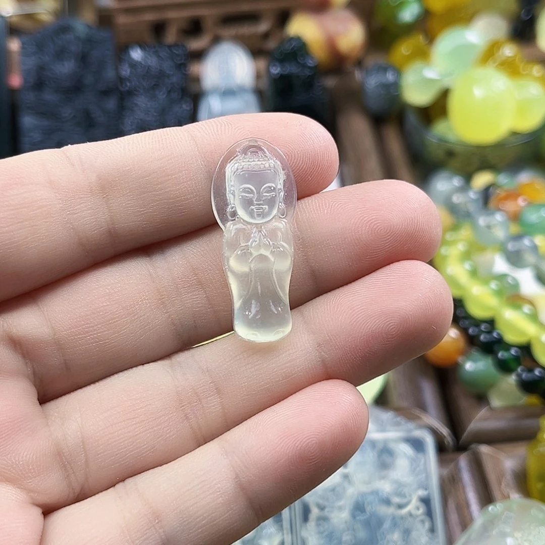 岫玉未镶嵌吊坠(不含链)