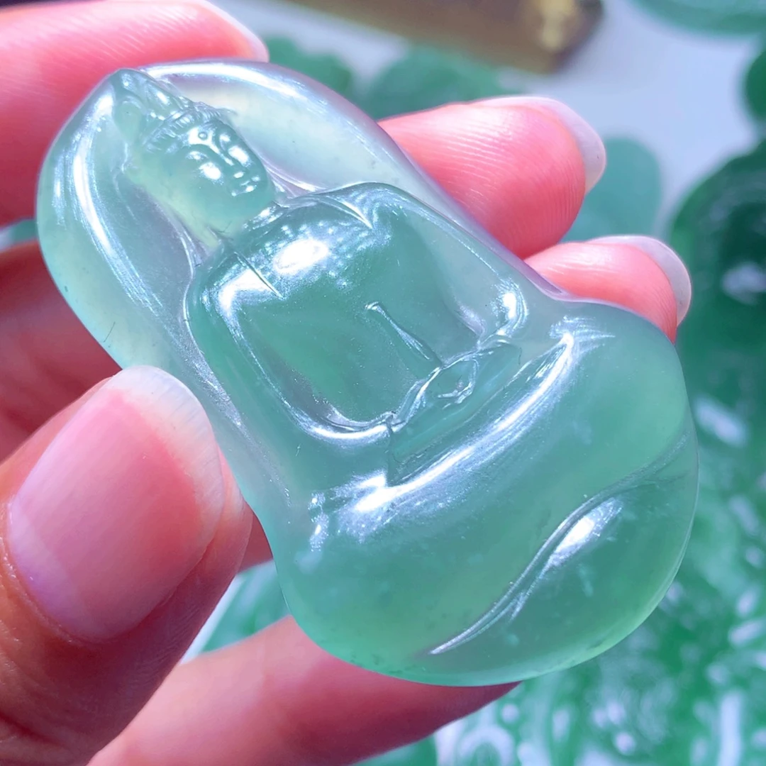 旷****定制翡翠未镶嵌天然