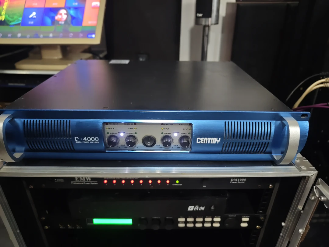 8新  CE∩TMY四通道专业后级功放正常，不包邮不退换货