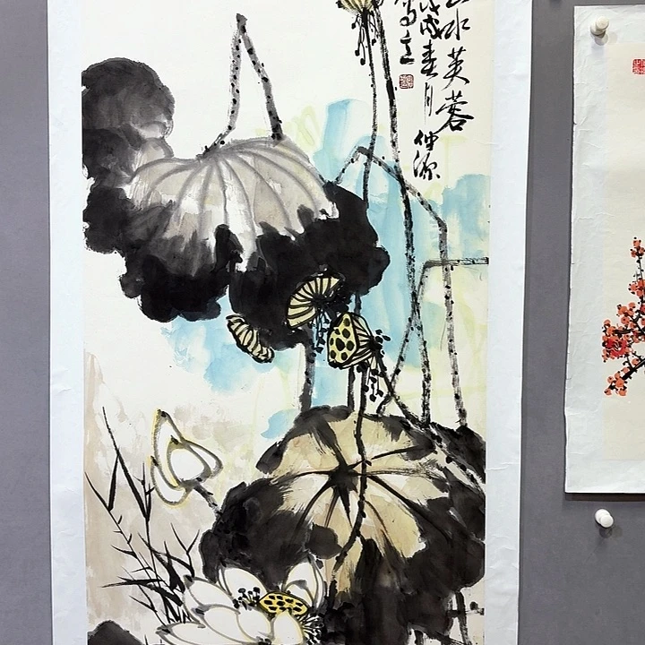 国画亲笔手绘放心去藏