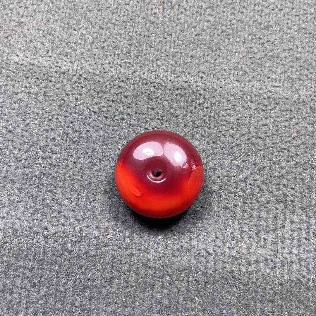 南红玛瑙颈饰18K金镶嵌