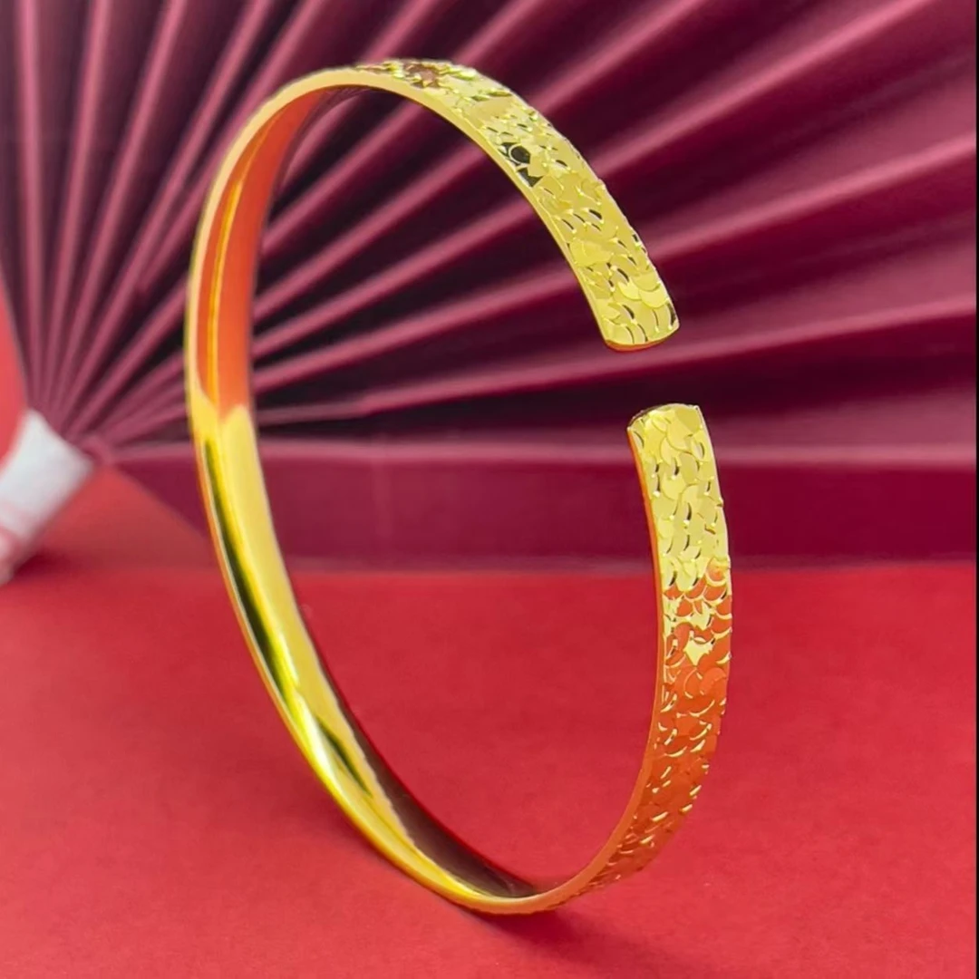 【小玉甄选】时尚高奢碎冰冰合金材质时尚手镯【SSZ11】